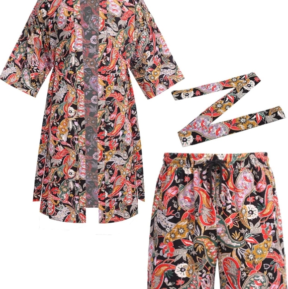 Men's kimono & matching shorts L - Picture 4 of 7